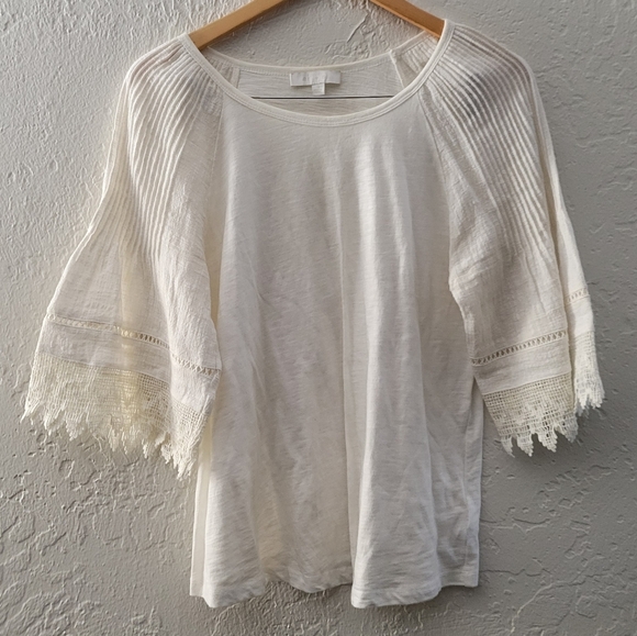 Anthropologie Tops - Anthropologie Eri + Ali Flutter Sleeve Small